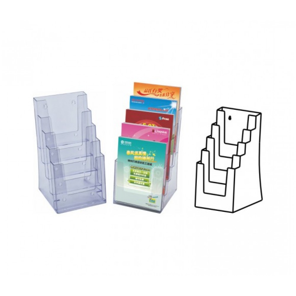 Literature Rack 5 Tier A5  S-450